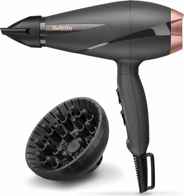 Babyliss Smooth Pro Ionic Επαγγελματικό Πιστολάκι Μαλλιών με Φυσούνα 2100W 6709DE