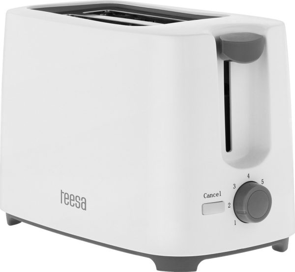 Teesa TSA3301 Φρυγανιέρα 2 Θέσεων 700W Λευκή