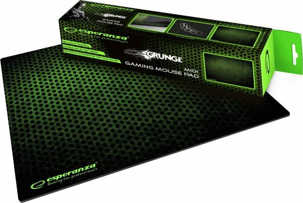 Esperanza Grunge Midi Gaming Mouse Pad (300mm) Πράσινο EGP102G
