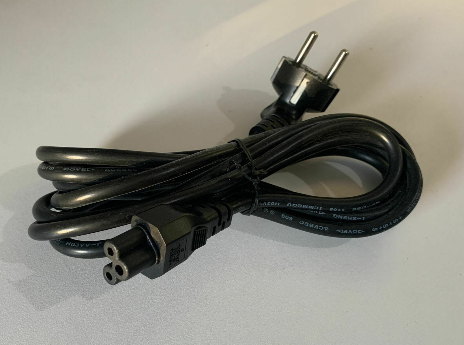 DMP Schuko - IEC C5 Cable 1.5m Μαύρο DM-3800 - Image 2