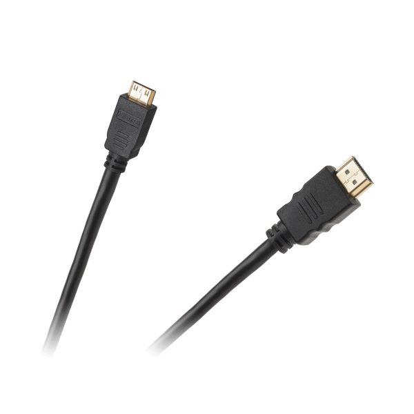 Cabletech Cable HDMI male - HDMI male 1.8m Μαύρο DM-4008-1.8