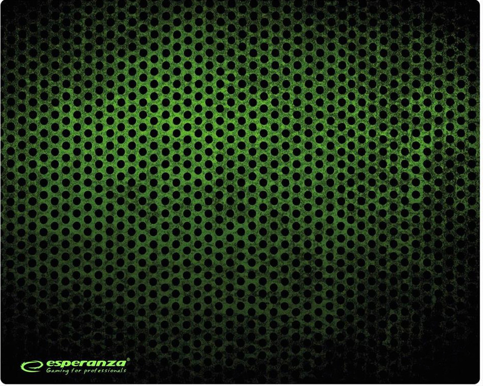 Esperanza Grunge Midi Gaming Mouse Pad (300mm) Πράσινο EGP102G - Image 2