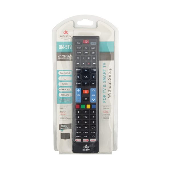 Τηλεχειριστήριο Τηλεοράσεις Samsung Lg Sony Panasonic Philips Dm-5tv 5 1