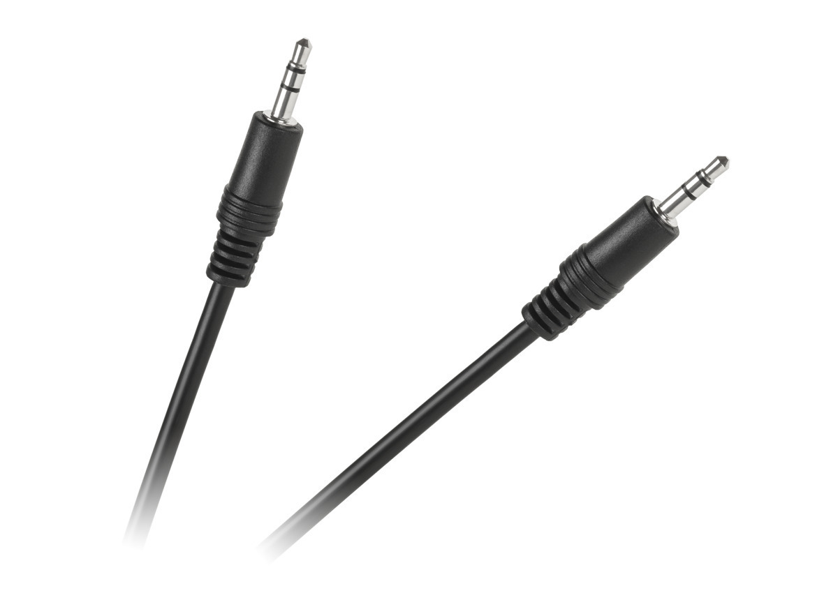 Καλώδιο 3.5mm male - 3.5mm male Μαύρο 1.5m (KPO2743-1,5)
