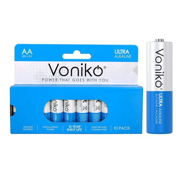 Voniko Αλκαλικές Μπαταρίες AA 1.5V 10τμχ VON-LR6-10