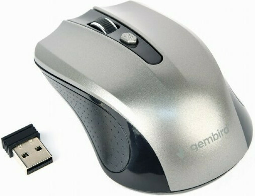 Gembird MUSW-4B-04-BG Ασύρματο Ποντίκι