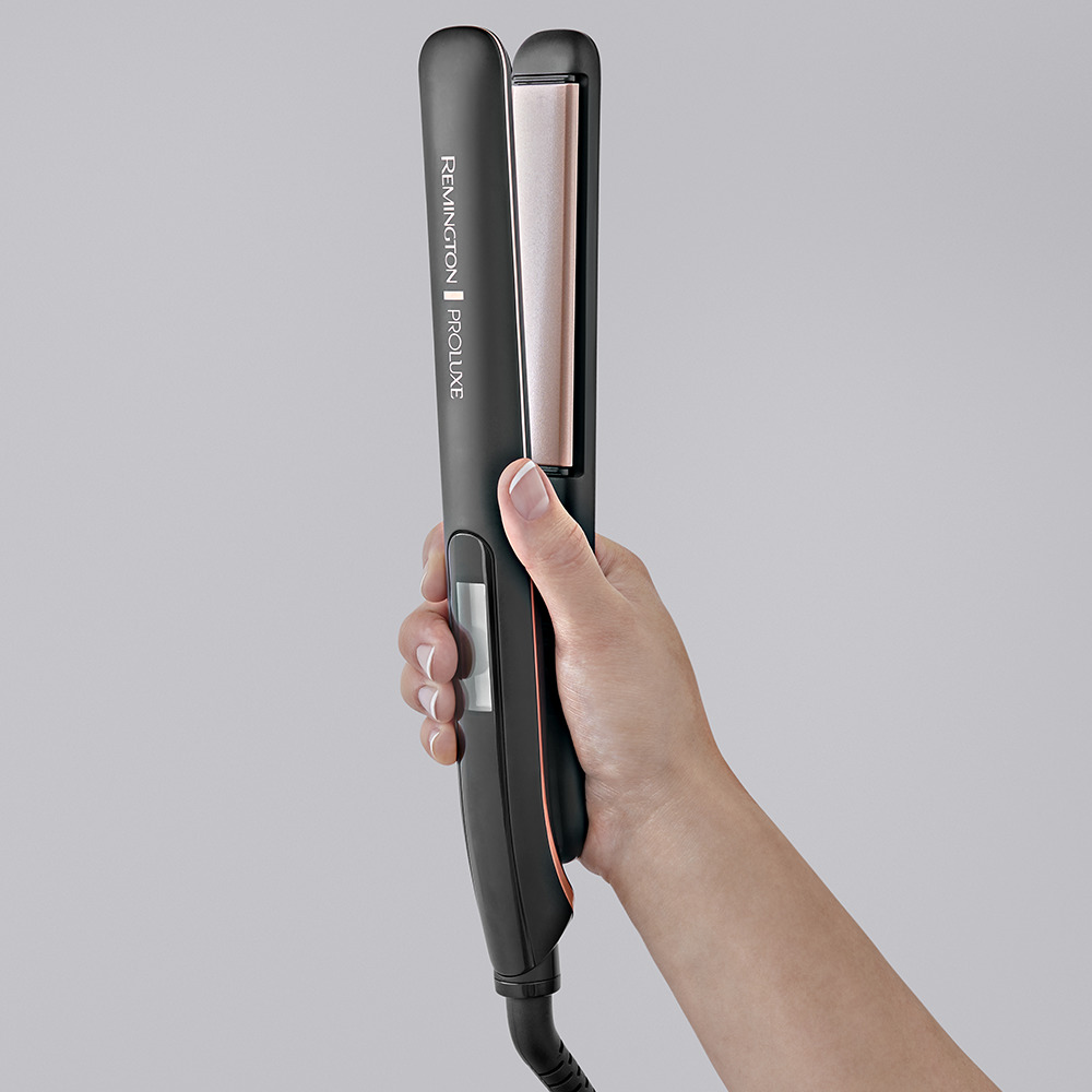 Remington PROluxe S9100B Πρέσα Μαλλιών με Κεραμικές Πλάκες Midnight Edition - Image 2