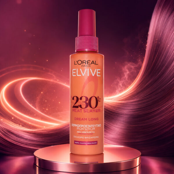 L’Oréal Paris Elvive Dream Long Heat Slayer Spray Θερμοπροστασίας κατά του Φριζαρίσματος 150ml
