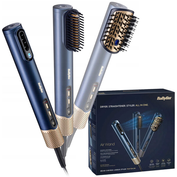 BaByliss Air Wand AS6550E Multi-Styler 3 σε 1 για Στέγνωμα, Ίσιωμα και Όγκο 1600W