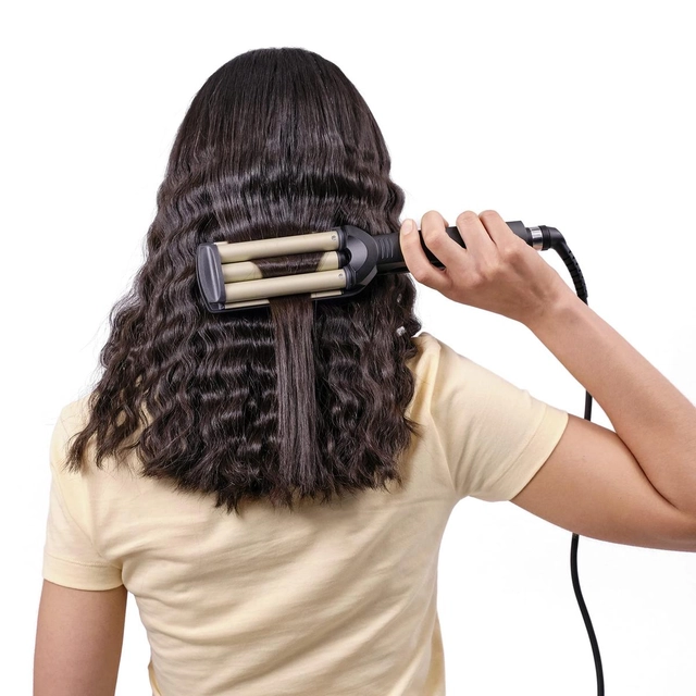 BaByliss Easy Waves C260E Τριπλό Ψαλίδι Μαλλιών για Κυματιστά Μαλλιά 65W - Image 3